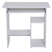 Computertisch Schreibtisch PC-Tisch Schwarz 80x45x75cm