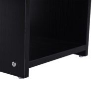 Computertisch Schreibtisch PC-Tisch Schwarz 80x45x75cm