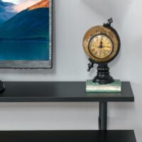 Computertisch Schreibtisch mit Monitorerhöhung 100x60x85.5cm