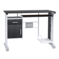 Computertisch Schreibtisch mit Schubladen 100x52x75cm