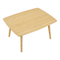 Couchtisch Nurmijärvi Bambus 40x80x60cm