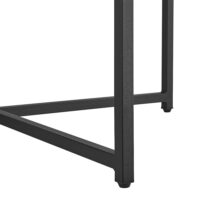 Couchtisch Uppvidinge 45x80cm Marmor/Schwarz