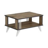 Couchtisch Århus mit Ablage 40x70x50cm Eiche