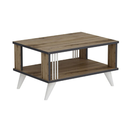 Couchtisch Århus mit Ablage 40x70x50cm Eiche