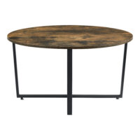Couchtisch Vadstena 45x80cm Dunkler Holzton