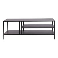Couchtisch Kumlinge 40x110x55cm Schwarz