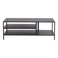 Couchtisch Kumlinge 40x110x55cm Schwarz