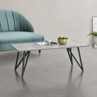 Couchtisch Säter 120 x 60 x 45 cm Betonoptik