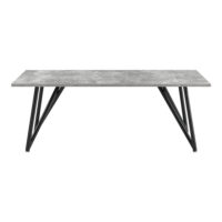 Couchtisch Säter 120 x 60 x 45 cm Betonoptik