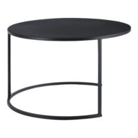 Couchtischset Korenica 2er-Set max. 20-20kg Rund Schwarz