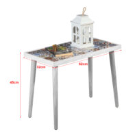 Couchtisch Gotland 45x62x32cm Weiss