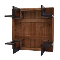 Couchtisch Tanne Holz rustikal massiv braun 70x70cm