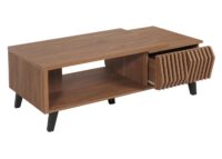 Couchtisch Wohnzimmertisch 3D-Design Schubladen 44x120x65cm