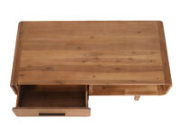 Couchtisch Wohnzimmertisch Akazie Massiv-Holz 44x125x60cm