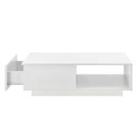 Couchtisch Biskra 95x55x31 cm Weiss