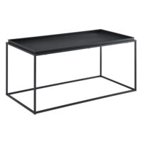 Couchtisch Nyker 47x100x50 cm Industriedesign Schwarz