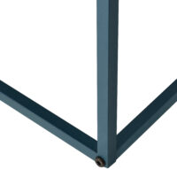 Couchtisch Lebus 38x85x85 cm Metall Türkisblau