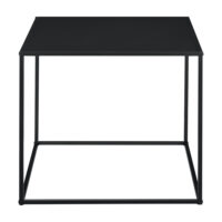 Couchtisch Russafa 50x55x55 cm Kratzfest Metall Schwarz