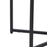 Tischset Heinola Couchtische im 2er Set Stahl Schwarz