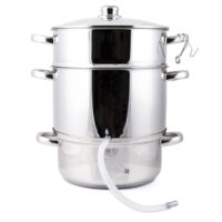 Dampfentsafter Edelstahl Entsafter Induktion