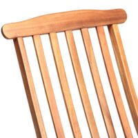 Deckchair Queen Mary Liegestuhl mit Fussteil Akazienholz