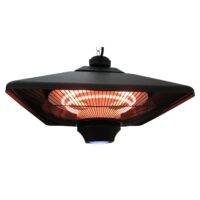 Decken Heizstrahler mit Fernbedienung & LED - 2000Watt