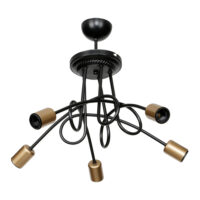 Deckenlampe Deckenleuchte Kingswinford 5xE27