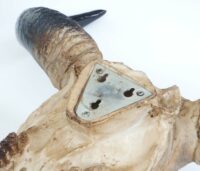 Deko Schädel Trophäe Stier Bulle mit Tribal In-/Outdoor 45cm