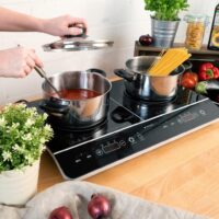 Doppel Induktionskochplatte 3500W