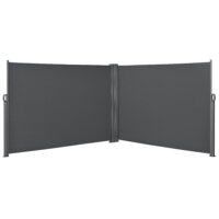 Seitenmarkise Alcazaba 160x300 cm Grau