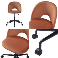 Bürostuhl Tunama Orange