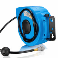 Druckluft Schlauchtrommel 10m Schnellkupplung 1/4"