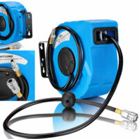 Druckluft Schlauchtrommel 10m Schnellkupplung 3/8"