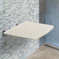 Duschklappsitz Duschsitz klappbar Wandhocker