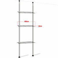 Duschregal Badregal Teleskopregal höhenverstellbar