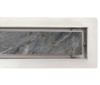 Duschrinne Abflussrinne Duschablauf Edelstahl Siphon 120cm