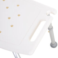 Duschstuhl 8-fach höhenverstellbar bis 135kg rechteckig Duschhocker