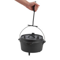 Feuertopf Dutch Oven Jacob 4.2L Gusseisen Schwarz