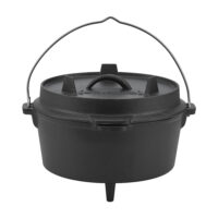 Feuertopf Dutch Oven Jacob 4.2L Gusseisen Schwarz
