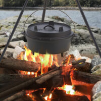 Feuertopf Dutch Oven Jacob 7.3L Gusseisen Schwarz