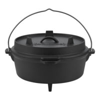 Feuertopf Dutch Oven Jacob 7.3L Gusseisen Schwarz