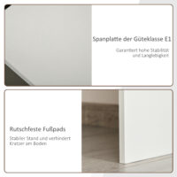 Eck-Schreibtisch Bürotisch 180-Grad-Design mit Regal