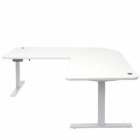 Eck-Schreibtisch elektrisch höhenverstellbar mit Memory