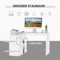 Eckschreibtisch Computertisch Bürotisch