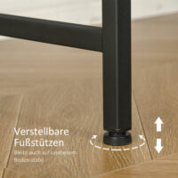 Eckschreibtisch Computertisch Schreibtisch 165x110x95cm