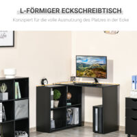 Eckschreibtisch Schreibtisch 100x90x75cm