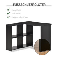 Eckschreibtisch Schreibtisch 100x90x75cm