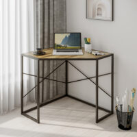 Eckschreibtisch platzsparender Arbeitstisch Schreibtisch 80x80x77.5cm