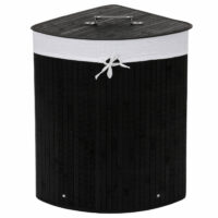 Laundry Bambus 50L  schwarz