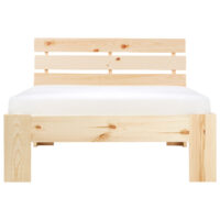 Einzelbett Holzbett 90x200cm Natur